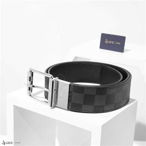 louis vuitton damier print 40mm reversible belt|louis vuitton monogram belt.